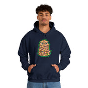 Christmas cat Unisex Heavy Blend™ Hooded Sweatshirt