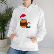 Christmas cat Unisex Heavy Blend™ Hooded Sweatshirt