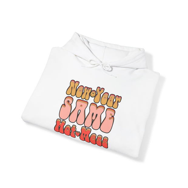 Same Hot Mess Unisex Heavy Blend™ Hooded Sweatshirt