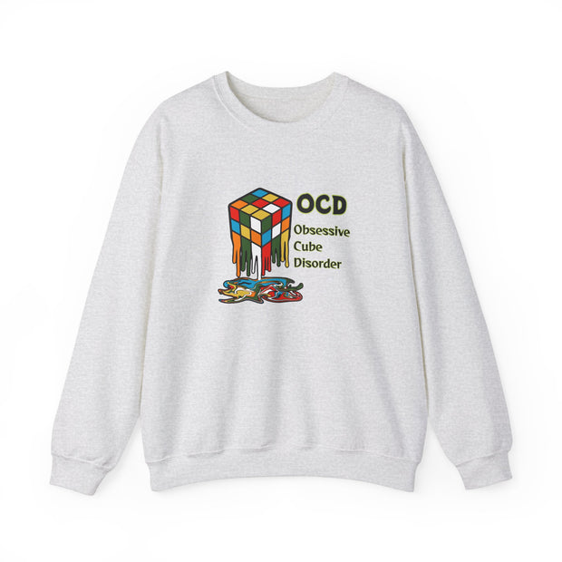 Rubik Cube Unisex Heavy Blend™ Crewneck Sweatshirt
