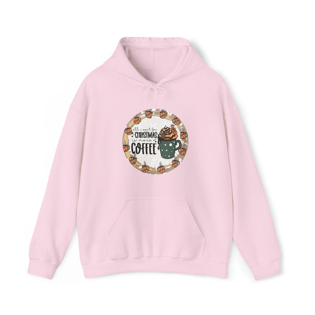 Christmas Coffee Unisex Heavy Blend™ Hooded Sweatshirt