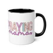 Praying Mama Accent Mugs, 11oz