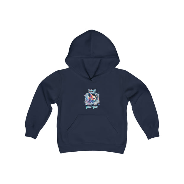 New Year Youth Heavy Blend Hooded Sweatshirt