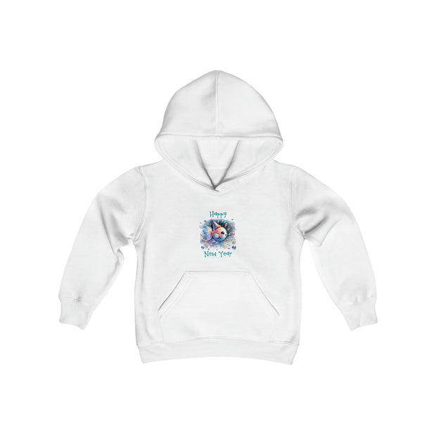 New Year Youth Heavy Blend Hooded Sweatshirt