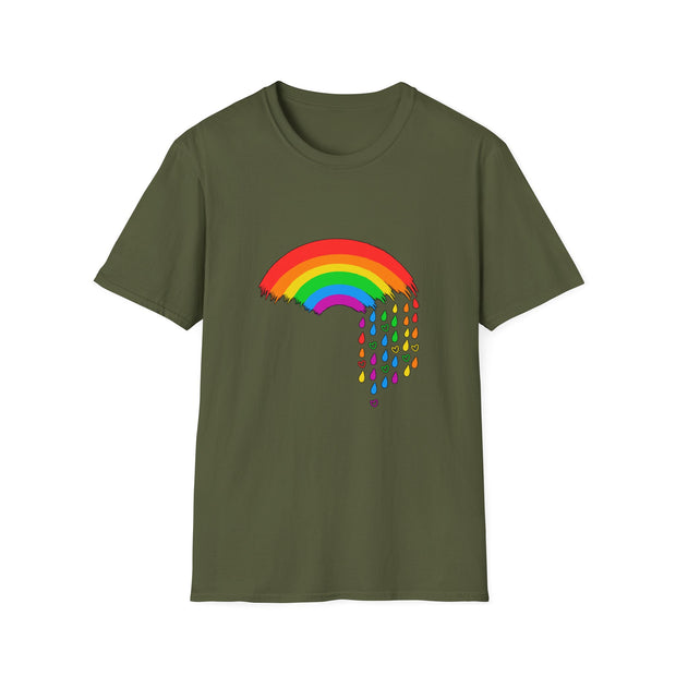 Raining Pride Unisex Softstyle T-Shirt