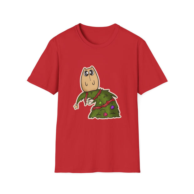 Christmas Cat Unisex Softstyle T-Shirt