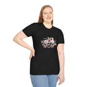 Mom Flowers Unisex Softstyle T-Shirt