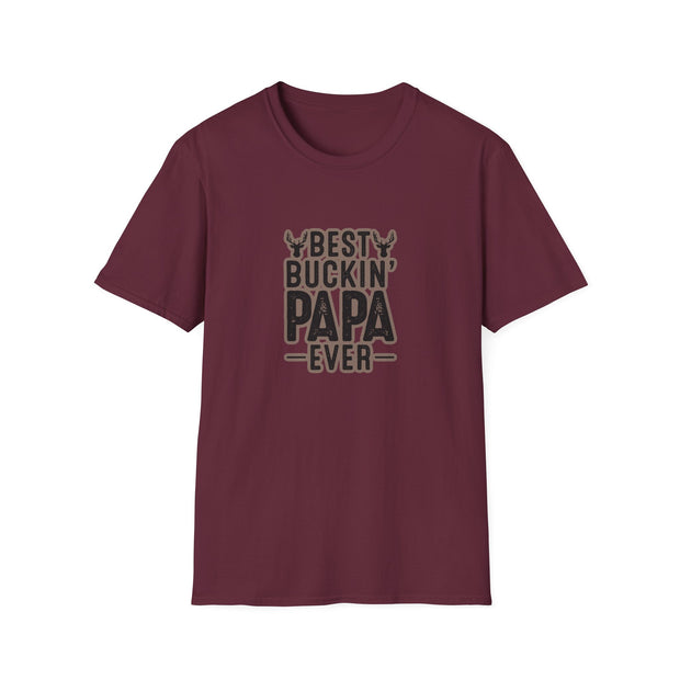 Best Papa Unisex Softstyle T-Shirt