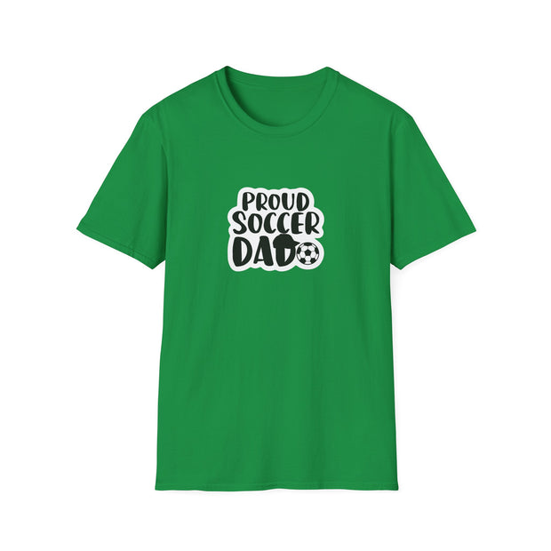 Proud Soccer Dad Unisex Softstyle T-Shirt