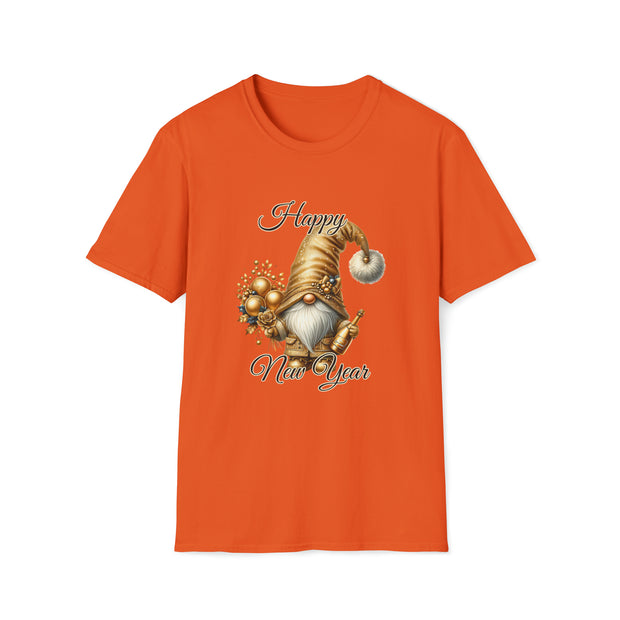 Gnome New Year Unisex Softstyle T-Shirt