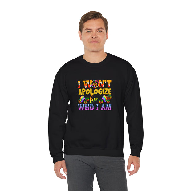 I Won’t Apologize Unisex Heavy Blend™ Crewneck Sweatshirt
