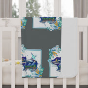 Nighttime bear Toddler Blanket