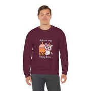 Unicorn Boba Unisex Heavy Blend™ Crewneck Sweatshirt