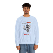 Crazy Skull Unisex Heavy Blend™ Crewneck Sweatshirt
