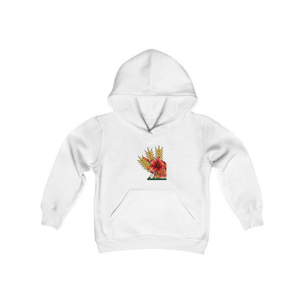 Saskatchewan Lily Youth Heavy Blend Hooded Sweatshirt