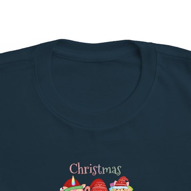 Christmas Gnomes Toddler's Fine Jersey Tee