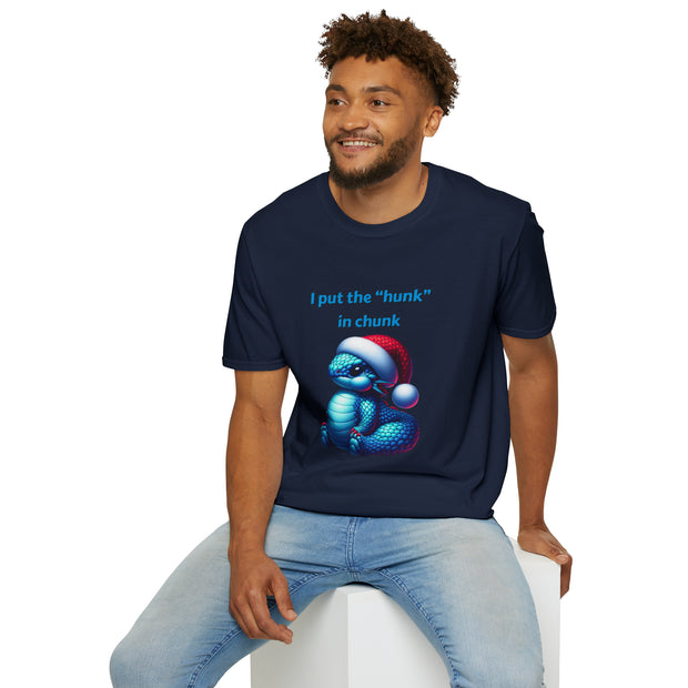Christmas dragon Unisex Softstyle T-Shirt