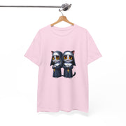 Horror Movie Cats Unisex Heavy Cotton Tee