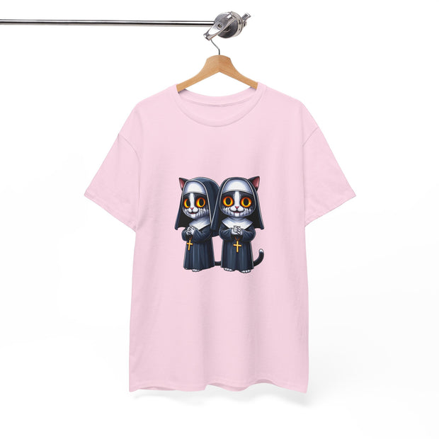 Horror Movie Cats Unisex Heavy Cotton Tee