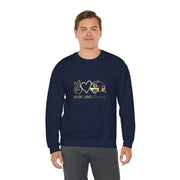 Peace Love Camping Unisex Heavy Blend™ Crewneck Sweatshirt