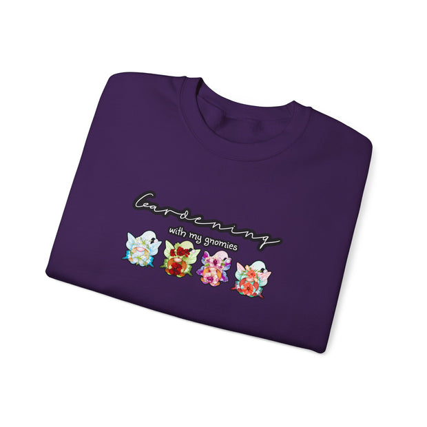Gardening with my Gnomies Unisex Heavy Blend™ Crewneck Sweatshirt