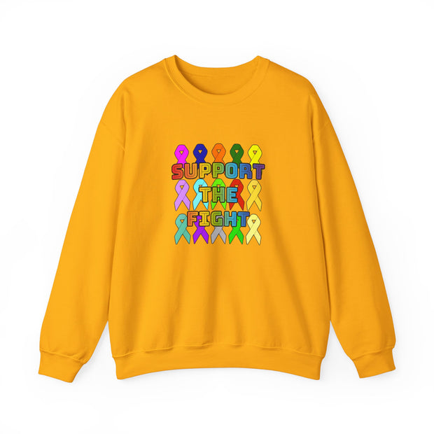 Support the Fight Unisex Heavy Blend™ Crewneck Sweatshirt