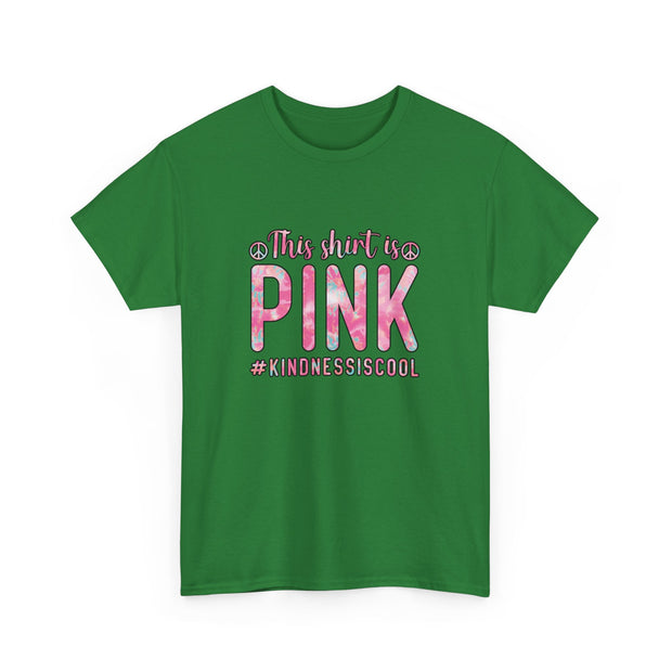This Shirt is Pink Unisex Heavy Cotton Tee