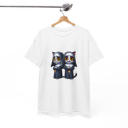 Horror Movie Cats Unisex Heavy Cotton Tee