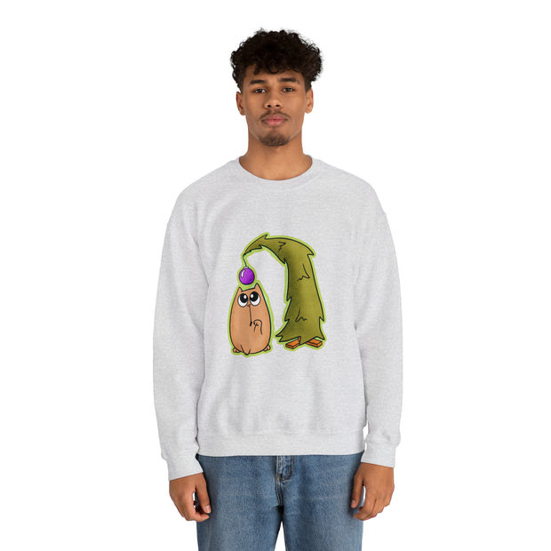 Christmas cat Unisex Heavy Blend™ Crewneck Sweatshirt