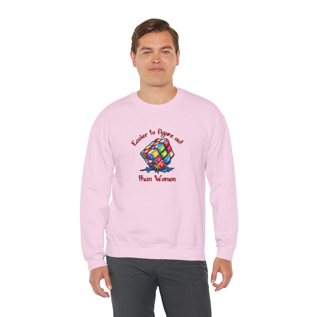 Rubik Cube Unisex Heavy Blend™ Crewneck Sweatshirt