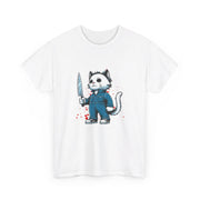 Horror Movie Cats Unisex Heavy Cotton Tee