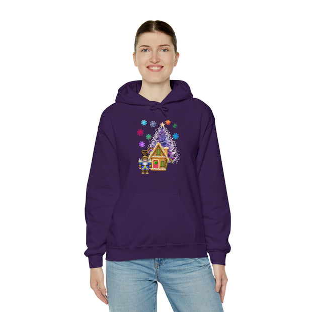 Gnome nutcracker Unisex Heavy Blend™ Hooded Sweatshirt