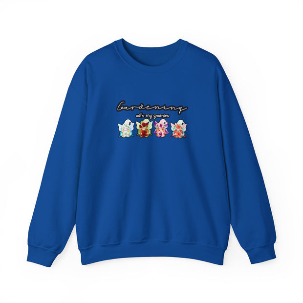 Gardening with my Gnomies Unisex Heavy Blend™ Crewneck Sweatshirt