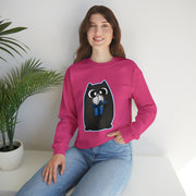 Christmas cat Unisex Heavy Blend™ Crewneck Sweatshirt