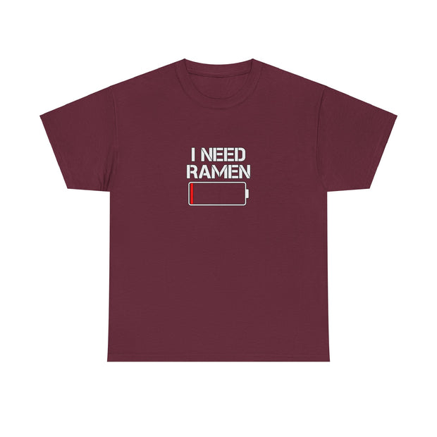 I Need Ramen Unisex Heavy Cotton Tee