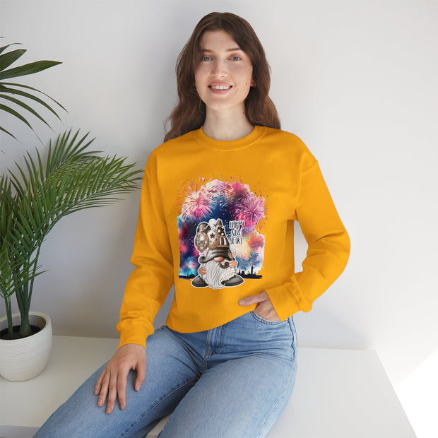 Gnome New Year Unisex Heavy Blend™ Crewneck Sweatshirt