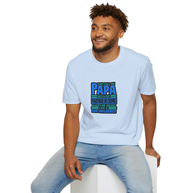 Papa Unisex Softstyle T-Shirt