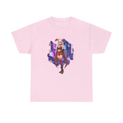Anime Female Demon Unisex Heavy Cotton Tee