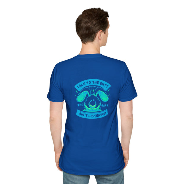Talk to the Butt Unisex Softstyle T-Shirt