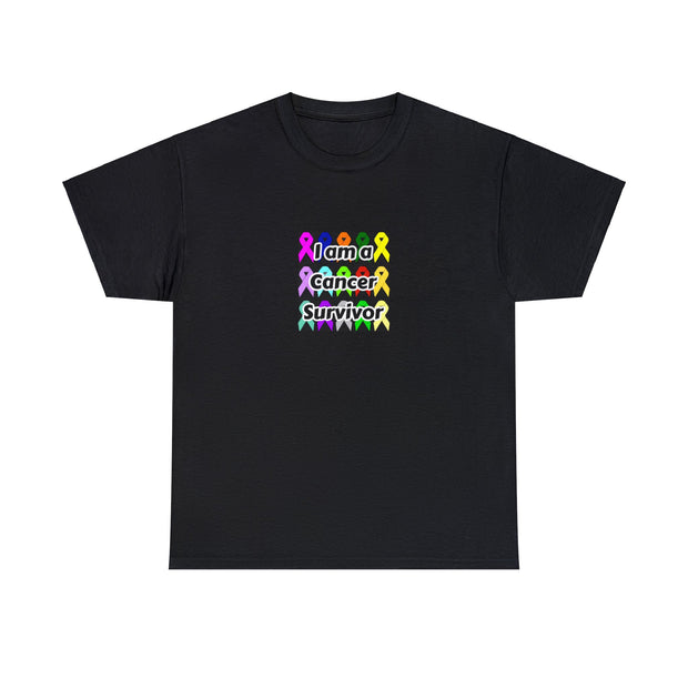 Cancer Survivor Unisex Heavy Cotton Tee