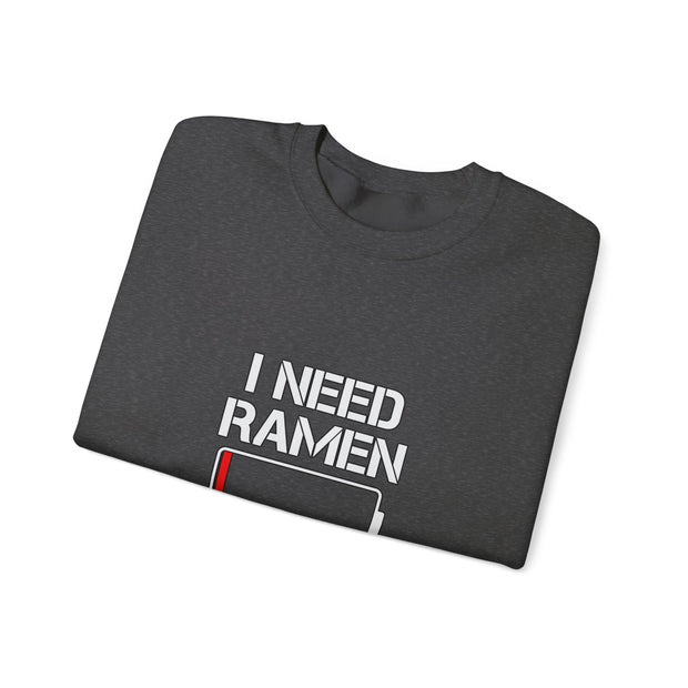 I Need Ramen Unisex Heavy Blend™ Crewneck Sweatshirt