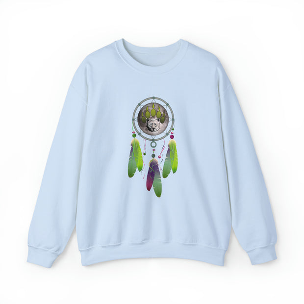 Bear Dream Catcher Unisex Heavy Blend™ Crewneck Sweatshirt