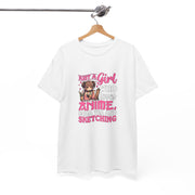 Anime, Boba, Sketching Unisex Heavy Cotton Tee