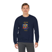 Rubik Cube Unisex Heavy Blend™ Crewneck Sweatshirt