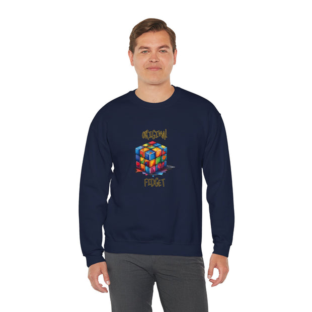 Rubik Cube Unisex Heavy Blend™ Crewneck Sweatshirt
