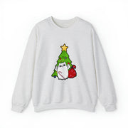 Christmas cat Unisex Heavy Blend™ Crewneck Sweatshirt