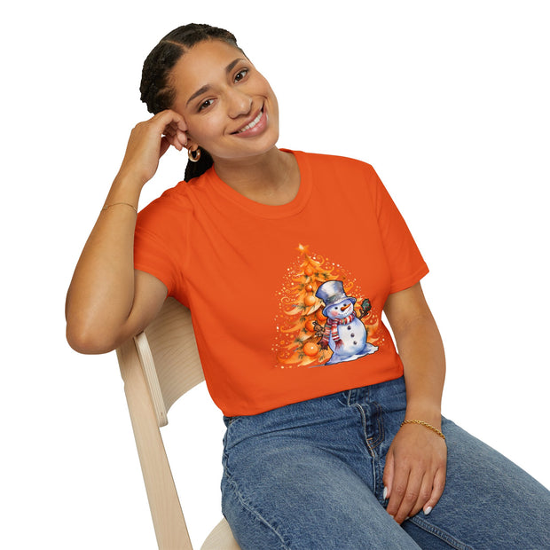 Snowman Unisex Softstyle T-Shirt