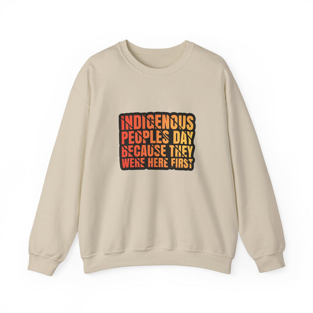 Indigenous Peoples Day Unisex Heavy Blend™ Crewneck Sweatshirt