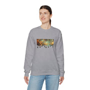 Golden Musical Notes Unisex Heavy Blend™ Crewneck Sweatshirt