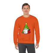 Christmas cat Unisex Heavy Blend™ Crewneck Sweatshirt